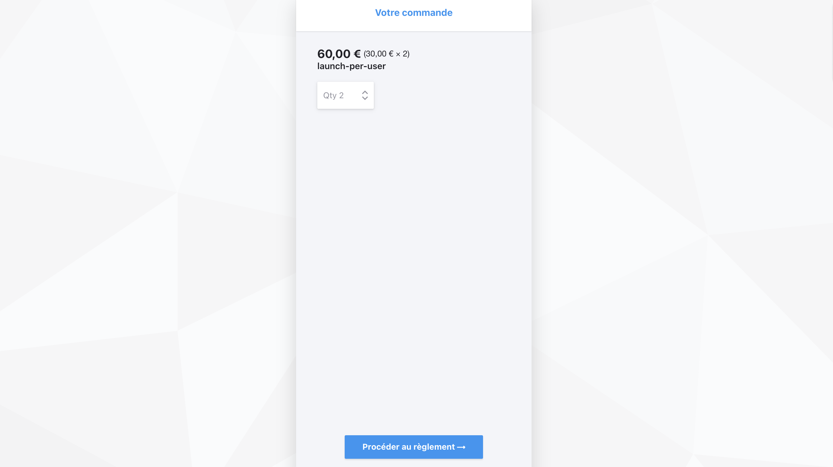 Choisir le nombre de licences